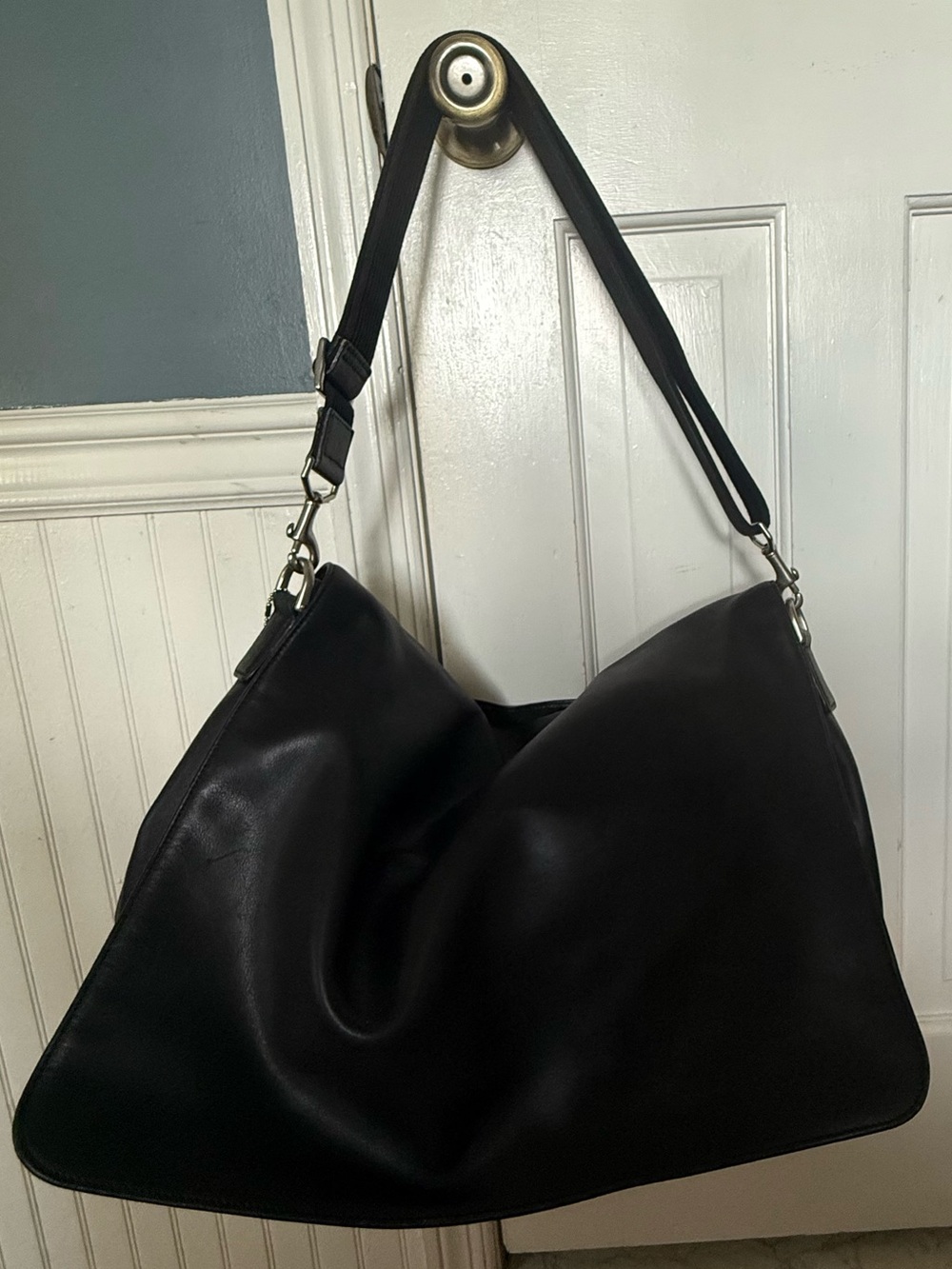 Coach Large Men’s Leather messanger bag